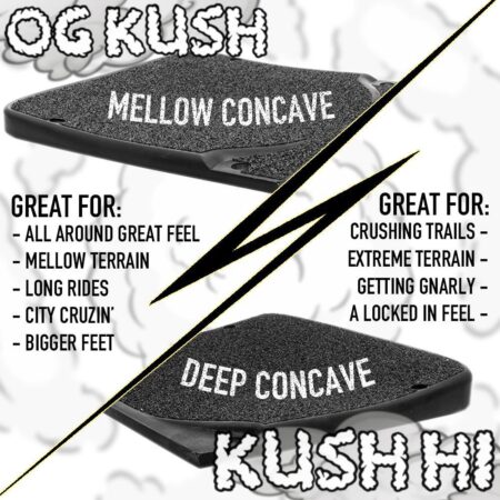 OG Kush and Kush Hi footpads Onewheel accessories