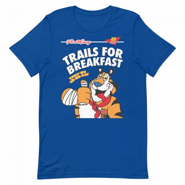Frosted Flakes Tony The Tiger Trails For Breakfast Onewheel Shirt